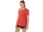 Asics 1977 Americana Mujer Cuello en V Brezo Rojo Clásico - Image 3