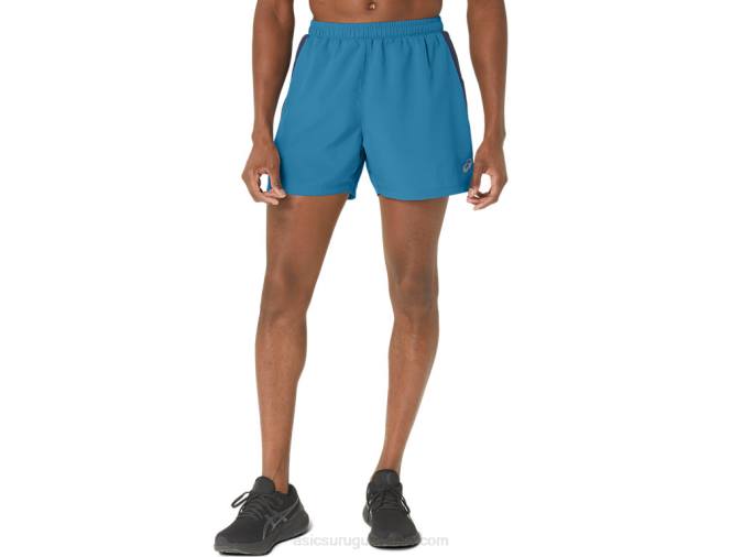 Asics 5in Pantalones Cortos Ligero 20 Hombre Isla Azul - Image 1