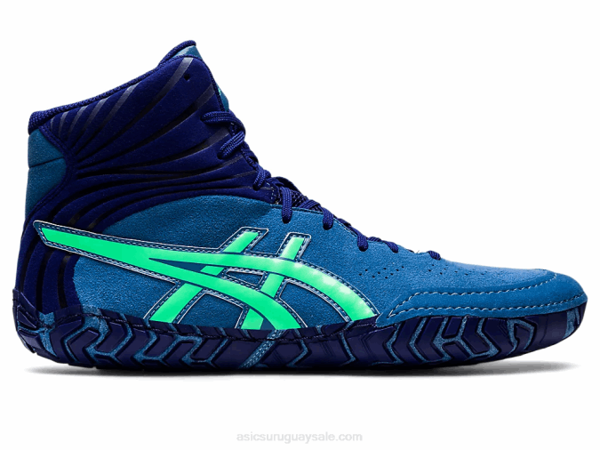 Asics Agresor 5 Zapatillas Azul Hoja Nueva Rendimiento Deportivo - Image 1