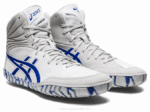 Asics Agresor 5 Zapatillas Blanco Azul Lapislázuli para Running - Image 2