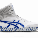 Asics Agresor 5 Zapatillas Blanco Azul Lapislázuli para Running