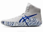 Asics Agresor 5 Zapatillas Blanco Azul Lapislázuli para Running - Image 4