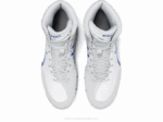 Asics Agresor 5 Zapatillas Blanco Azul Lapislázuli para Running - Image 6