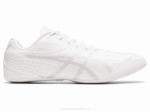 Asics alegría ultralítica 2 zapatillas plata blanca deportivas