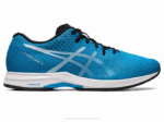 Asics Alfabetización Isla Azul Blanco Zapatillas Deportivas Cómodas