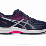 Asics alfabetización medianoche blanco calzado deportivo estiloso