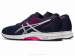 Asics alfabetización medianoche blanco calzado deportivo estiloso - Image 3