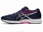 Asics alfabetización medianoche blanco calzado deportivo estiloso - Image 4