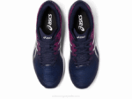Asics alfabetización medianoche blanco calzado deportivo estiloso - Image 6