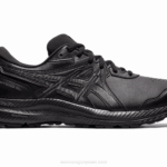 Asics andador de gel negro comodidad y soporte 2LVJ1983