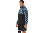 Asics Anorak Camuflaje Salvaje Hombre Azul Celeste Rendimiento - Image 2