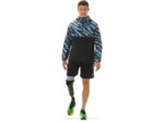 Asics Anorak Camuflaje Salvaje Hombre Azul Celeste Rendimiento - Image 3