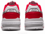 Asics blanco y rojo clásico zapatillas deportivas ex89 2LVJ149 - Image 5