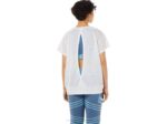 Asics blusa de manga corta espalda abierta mujer blanco brillante - Image 2