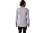 Asics Blusa Larga Jaspeada Mujer Brezo Violeta Anochecer - Image 2