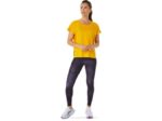 Asics blusa mujer girasol con abertura lateral y manga corta - Image 4