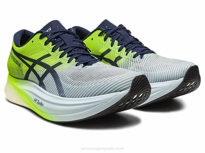 Asics Borde Metavelocidad 2LVJ152 Cielo Peligro Verde Rápido y Ligero - Image 2