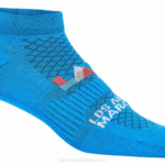 Asics calcetines no show azules cómodos y transpirables