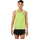 Asics camiseta actibreeze hombre verde peligro rendimiento y comodidad