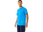 Asics camiseta activa de manga corta hombre azul eléctrico - Image 3