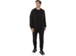 Asics camiseta activa de manga corta para hombre negro rendimiento - Image 4