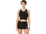 Asics camiseta con sujetador de atletismo mujer negra rendimiento