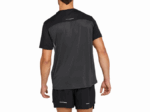 Asics camiseta corta carrera hombre gris grafito negro alto rendimiento - Image 2