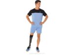 Asics camiseta corta de carrera hombre negro y azul rendimiento alto - Image 6