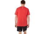 Asics camiseta corta destacada brezo rojo clásico - Image 2