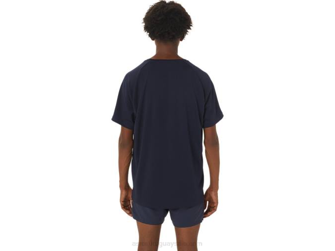 Asics camiseta corta estampado zapatos medianoche para hombre - Image 2