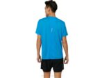 Asics camiseta corta hombre lite-show azul eléctrico rendimiento - Image 2