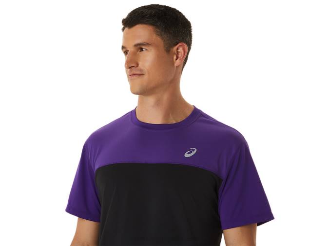 Asics camiseta corta hombre mermelada de uva rendimiento y estilo - Image 4
