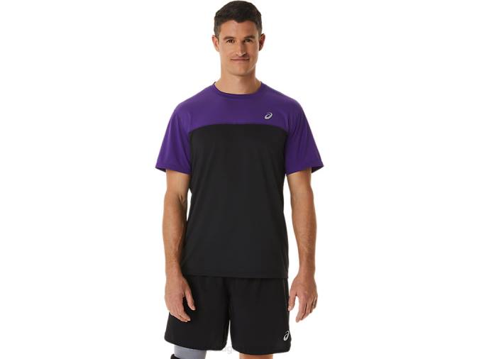 Asics camiseta corta hombre mermelada de uva rendimiento y estilo - Image 1