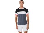 Asics camiseta corta hombre negro rendimiento gris 2LVJ454