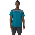 Asics camiseta corta hombre pino terciopelo estilo moderno
