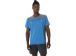 Asics camiseta corta hombre pr lyte azul metrópolis