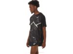 Asics camiseta corta ligera rendimiento negro verde - Image 3