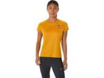 Asics camiseta corta logo fujitrail mujer arena