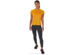 Asics camiseta corta logo fujitrail mujer arena - Image 3