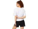 Asics camiseta corta manga blanca brillante estilo moderno - Image 2