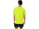 Asics camiseta corta maratón hombres amarillo seguridad - Image 2
