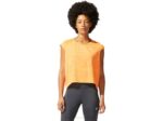 Asics camiseta corta ventilada mujer durazno sol estilo y confort