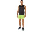 Asics camiseta de carrera masculina rendimiento negro gris grafito - Image 5