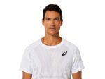 Asics camiseta de hombre manga corta blanca brillante - Image 4