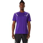 Asics camiseta de hombre manga corta lite-show mermelada de uva