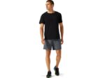 Asics camiseta de manga corta con bolsillo negro rendimiento - Image 4