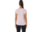 Asics camiseta de manga corta cuello en v mujer apenas rosa - Image 2