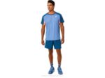 Asics camiseta de manga corta hombre índigo claro estilo moderno - Image 3