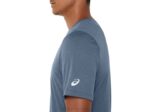 Asics camiseta de manga corta hthr tech hombre azul acero atractivo - Image 4