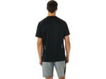 Asics camiseta de manga corta lyte rendimiento negro para hombre - Image 2